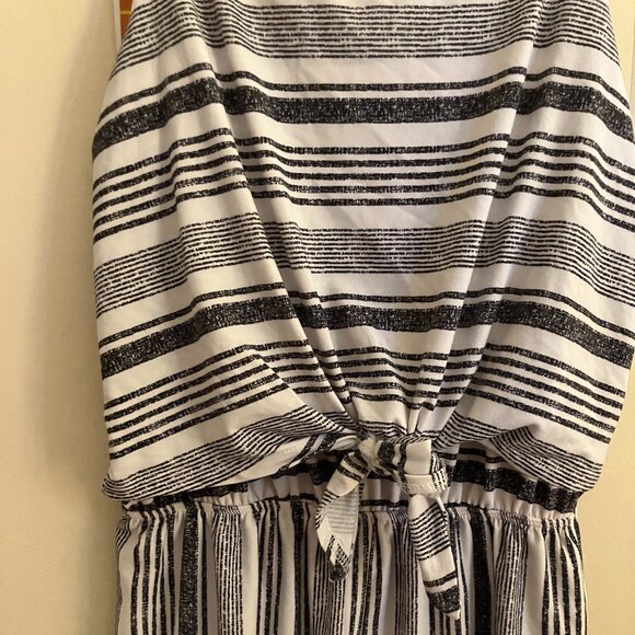 Ultra Flirt Striped Romper Size XL - Picture 3 of 7